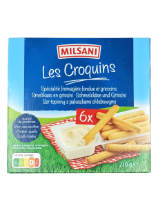 Milsani Les Croquins Сир+грісіні 210г