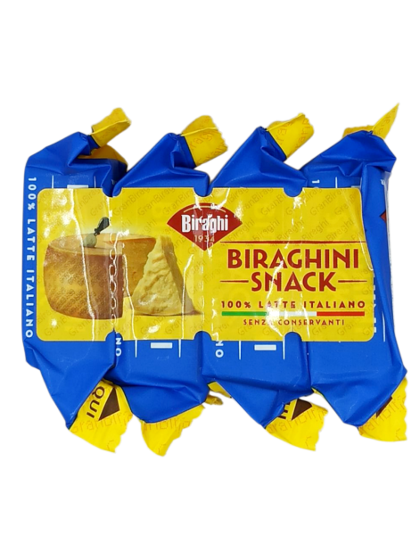 Biraghi Сир Пармезан снеки 4*16 г, 67 г