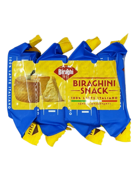 Biraghi Сир Пармезан снеки 4*16 г, 67 г