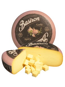 Basiron Knoflook Сир твердий з часником, кг 2