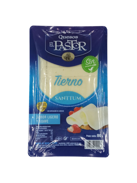 Quesos El Pasto Tierno Сирна нарізка 80г