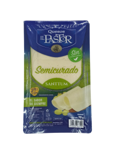 Quesos El Pasto Semicurado Сирна нарізка 70г