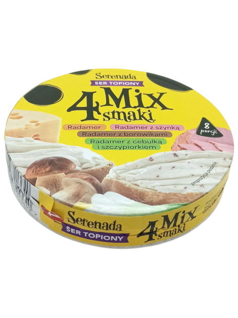 Serenada Плавлений сир Мікс 4 смаків 140г