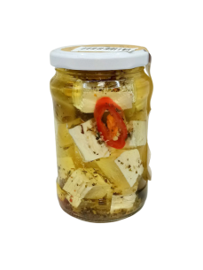 Сир Фета в олії з спеціями 330г 2