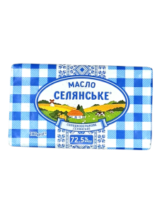Селянське Масло 72,5% 180г