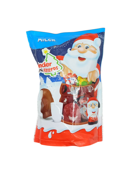 Kinder Mini Friends Шоколадні цукерки новорічні в асортименті 122г