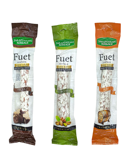 Закарпатські Ковбаси Фует  в/с в асортименті, кг