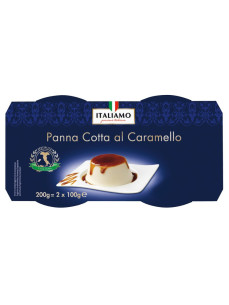 Italiamo Десерт Панакота з карамелю 2 шт, 200 г