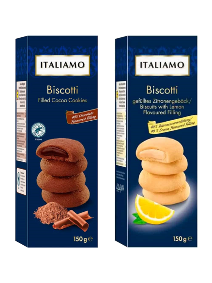 Italiamo Biscotti Печиво 150г