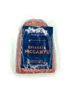Simonini Ковбаса салямі Spianata 1/2 с/в, кг