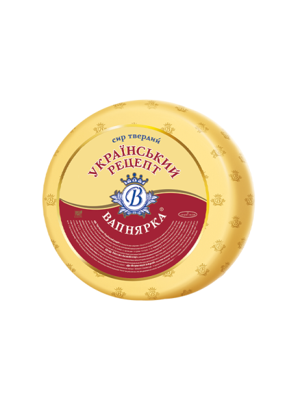 Вапнярка Сир Український твер. п/б, кг