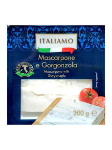 Italiamo сир Маскарпоне + Горгонзола 200г