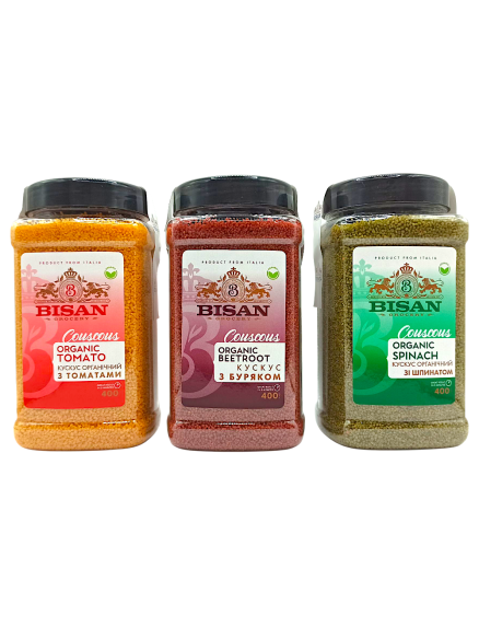 Bisan кускус органічний в асортименті, 400 г