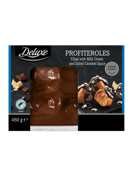 Deluxe Десерт тірамісу/профітролі, 500 г