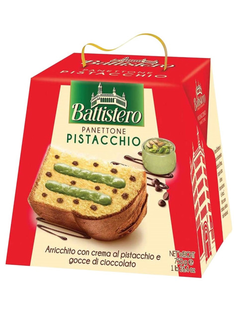 Battistero Панетон з фісташковим кремом, 750 г