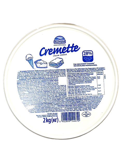 Hochland Крем - сир Кремета 2кг