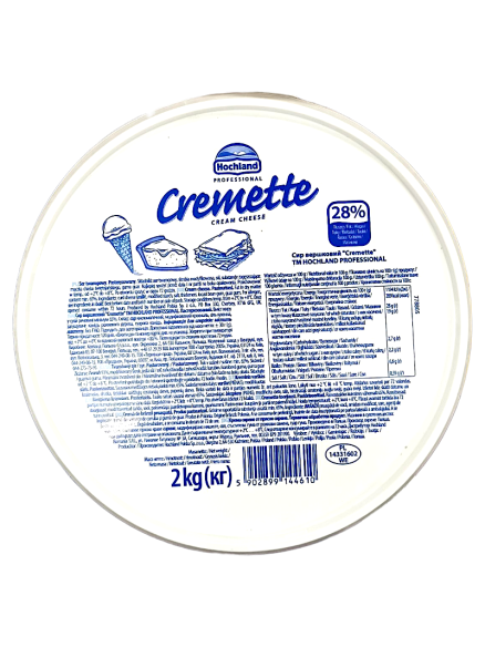 Hochland Крем - сир Кремета 2кг