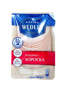 Kraina Wedlin Нарізка ковбаси шинкової,140 г