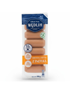 Kraina Wedlin Сарделька з філе індички 300г