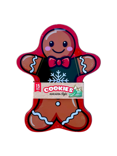 Cookies Macaron Style Печиво в новорічній коробці 92г