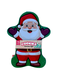 Cookies Macaron Style Печиво в новорічній коробці 92г 2