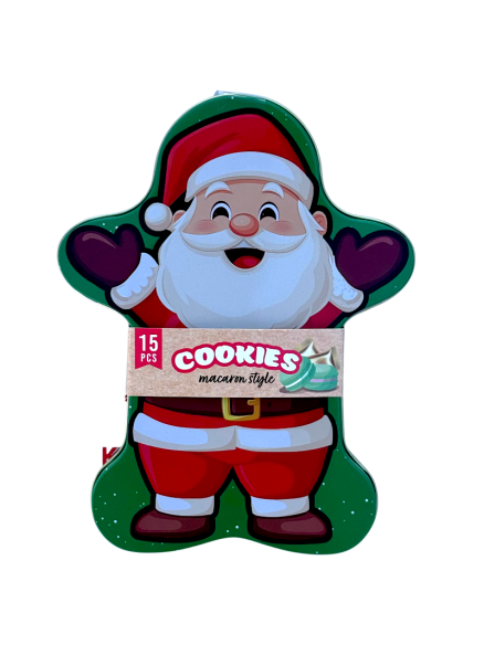Cookies Macaron Style Печиво в новорічній коробці 92г