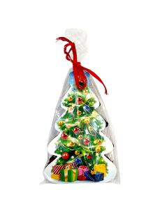 Пряник імбирний в шоколаді новорічний 100г