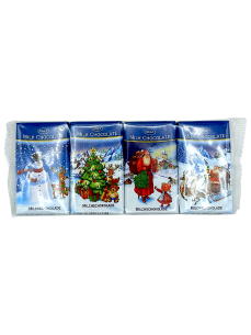 Only Шоколадки молочні 4шт*15г