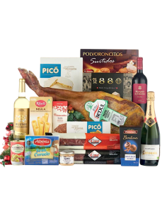 LOTE 15 C Подарунковий набір з ногою хамон