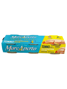 MareAperto Тунець в оливковій олії 3*60г