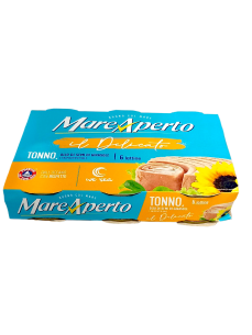 MareAperto Тунець в олії 6*60г