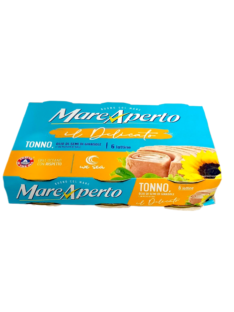MareAperto Тунець в олії 6*60г