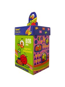 Новорічний подарунок Різдвяний бокс з іграшкою 382 г