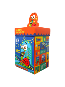 Новорічний подарунок Різдвяний бокс з іграшкою 382 г 2