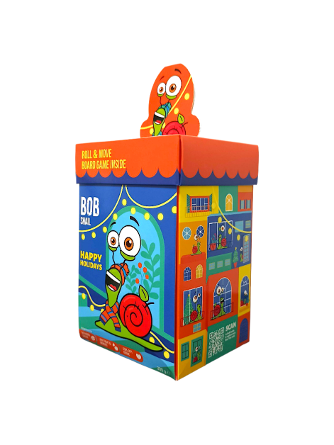 Новорічний подарунок Різдвяний бокс з іграшкою...