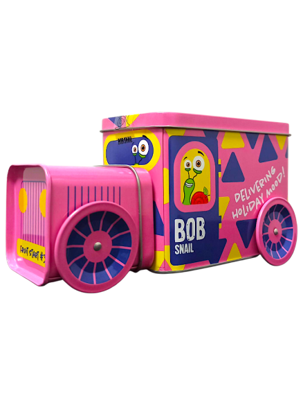 Bob Snail Подарунковий бокс Потяг з іграшкою та снеками 108 г