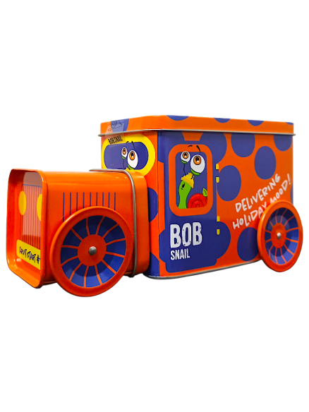 Bob Snail Подарунковий бокс Потяг з іграшкою та снеками 108 г