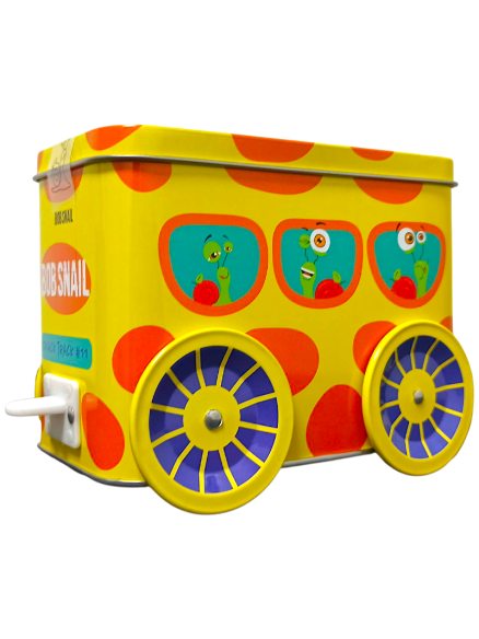 Bob Snail Подарунковий бокс Вагон з іграшкою та снеками 107 г