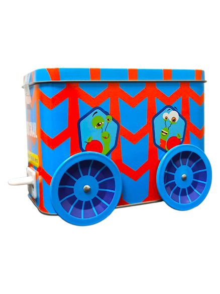 Bob Snail Подарунковий бокс Вагон з іграшкою та снеками 107 г