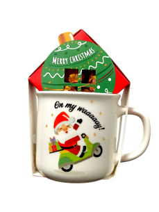 Becky`s Новорічна кружка з цукерками 4*14г