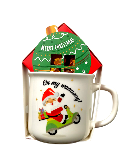 Becky`s Новорічна кружка з цукерками 4*14г