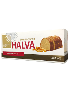 Золотий Вік Халва з арахісом/ Фантазія глазурована 470г