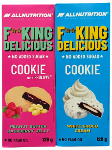 Allnutrition Cookie Печиво без цукру в асортименті, 128 г