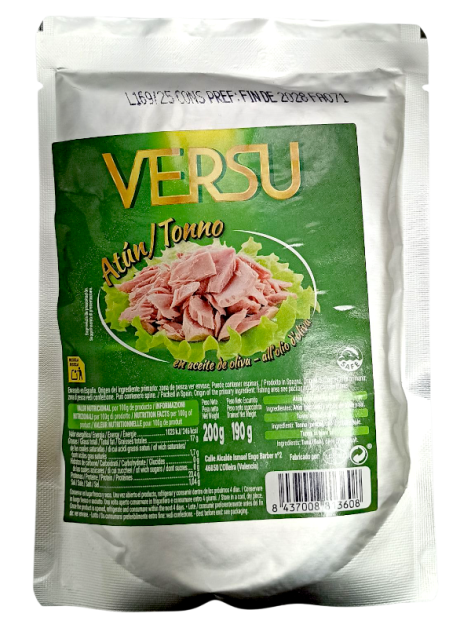 Versu Тунець в асортименті 200г