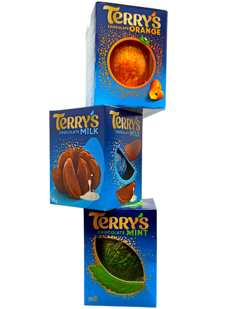 Terry's Шоколад з начинками у вигляді...