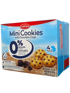 Cuetara Печиво Mini Cookies 0% цукру 120г