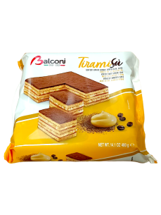Balconi Десерт з какао та кремом маскарпоне Tiramisu, 400 г