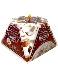 DOLCESICILIA Панетон з кокосовим кремом та шоколадними... 2