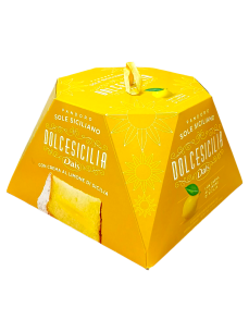DOLCESICILIA Панетон з сицилійським лимонним кремом, 750 г 2
