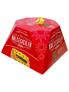DOLCESICILIA Панетон з шоколадним кремом та крихтою з... 2